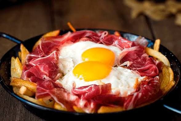 Huevos estrellados